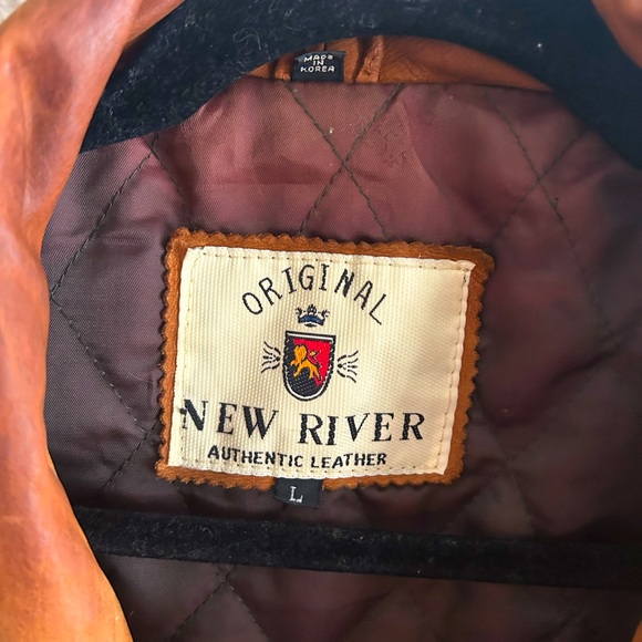 Vintage New River Authentic Leather jacket - Picture 2 of 3
